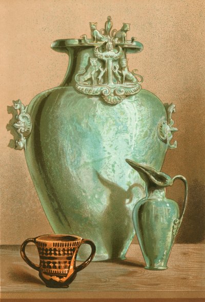 Vase aus Graeckwyl von P. Sellier